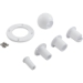 White Inlet Eyeball Fitting Kit - 25606-000-000