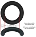 Jandy Pro Series Backplate O-Ring (9-1/2" ID, 3/16" Cross Section) - R0446300