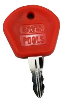 Key Switch Replacement Key 22mm AB (Red) 50329, Cover Pools, Key Switch Replacement Key 22mm AB (Red)