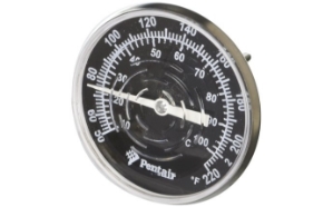 Letro Thermometer In-Line 50 to 220F .5 in NPT Letro Thermometer In-Line 50 to 220F .5 in NPT
