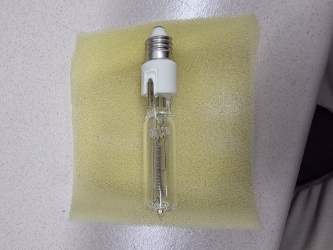 Light Bulb, Halogen, T4, Thread-In, 250W, 120V (JD250MC/120) Light Bulb, Halogen, T4, Thread-In, 250W, 120V (JD250MC/120)