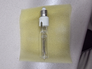 Light Bulb, Halogen, T4, Thread-In, 250W, 120V (JD250MC/120) Light Bulb, Halogen, T4, Thread-In, 250W, 120V (JD250MC/120)
