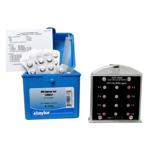 Midget Comparator, Chlorine (free/total), DPD (tablet), 0.2-3.0 ppm Midget Comparator, Chlorine (free/total), DPD (tablet), 0.2-3.0 ppm