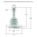 Mini Storm Twin Roto Int.(Thd) Smth Fc Esc, Gray - 229-7947