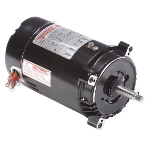 Motor, Nidec/USMtr, 0.75hp, 208-230/460v, 56Jfr, CFace, Full, Thd Motor, Nidec/USMtr, 0.75hp, 208-230/460v, 56Jfr, CFace, Full, Thd, EH451, Pool Parts, Pump Motor, Pump Repair, Nidec, Pool Supplies