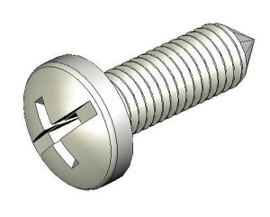 Screw #10 x 1/2 CPH SMS SS Screw #10 x 1/2 CPH SMS SS