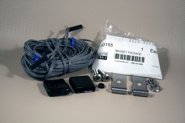 Sensor Kit (includes sensors, sensor plates, magnets, and screws) Sensor Kit (includes sensors, sensor plates, magnets, and screws)