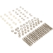 Slide Deck Mount Flange Kit Aluminum 4 Flanges Sets Complete - 75-209-5866