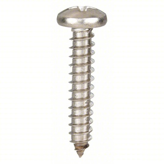 Tapping Sheet Metal Screws #10 1 -1/2 length 18-8 stainless Steel (Pan Head) Tapping Sheet Metal Screws #10 1 -1/2 length 18-8 stainless Steel (Pan Head), inlet Repair, Screws