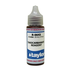 R-0643 Thiocarbamate Reagent, .75 oz, Dropper Bottle R-0643 Thiocarbamate Reagent, .75 oz, Dropper Bottle
