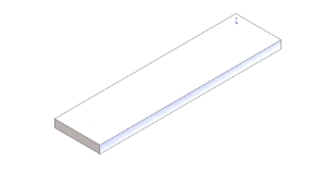 Track Channel Shim 6mm x 7' 4" Gray Track Channel Shim 6mm x 7' 4" Gray