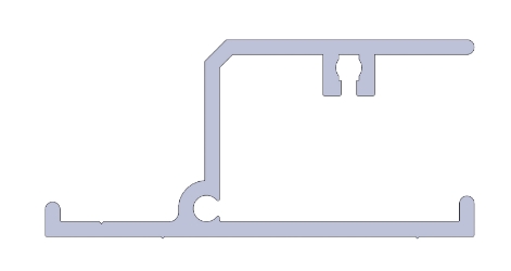 Track Channel Type C 22 240 Gray Track Channel Type C 22 240 Gray