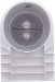 U-3 Skmr Asy WHT Lid 2"Npt W/1.5"Npt Rdcr - 08650-1403