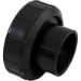 Union Adapter 2 X 2-1/2  For Pump Or Filter W/2.5" Bulkhead - 63406550BLK