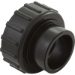 Union Adapter Half 1-1/2" X 2" W/ O-Ring For Trimline Filters - 122257BLK