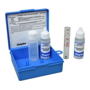Visual Determination, Cyanuric Acid, Turbidimetric, 30-100 ppm Visual Determination, Cyanuric Acid, Turbidimetric, 30-100 ppm