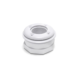 Vinyl Inlet Fitting, White, 1 1/2" (assembly) Inlets, Wall Fittings, 