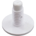 White Plastic Wheel Screw for Polaris® Pool Cleaner - C55
