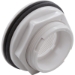 White Return Wall Fitting Assembly with Nut and Gasket 1-1/2" FPT x 1-1/2" S - 400-9150