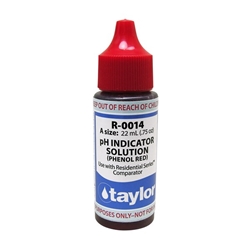 R-0014 pH Indicator Solution (for Residential Series?), Phenol Red 