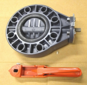 4" Butterfly Valve with Metal Lever Handle 4" Butterfly Valve with Metal Lever Handle
