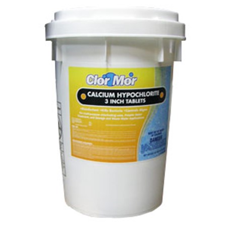 Clor Mor, Calcium Hypochlorite 3" Tablets Clor Mor® Calcium Hypochlorite 3" Tablets, Clor Mor® Calcium Hypochlorite 3" Tablets, Chemicals