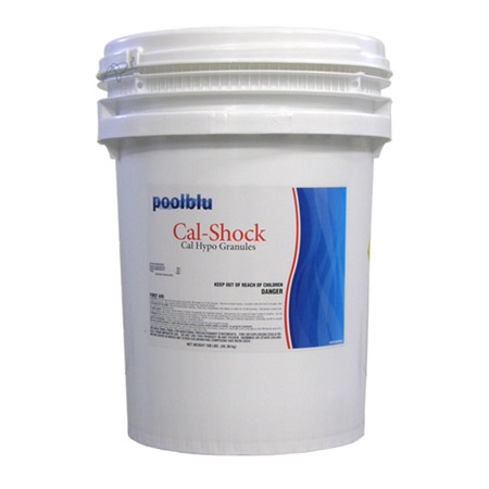 Cal-Shock, 50lb Plastic Bucket Cal-Shock, 50lb Plastic Bucket, CS050, Chemicals, Chlorine, Calcium Hypochlorite, Pool Maintenance, Pool Chemicals, Pool Supplies