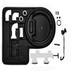 KIT BASE FNS PLS CHAL PVC SLIDE VLV 0, Parts, Pentair, Pool Supplies