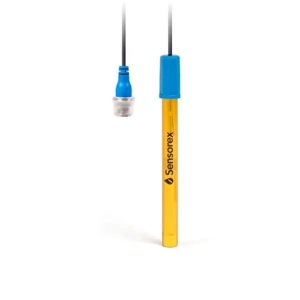 pH Electrode, double-junction, Ultem body, flat tip 