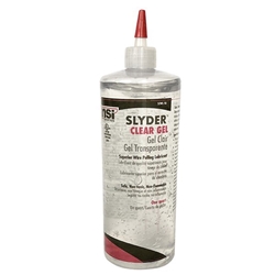 SLYDER CLEAR WIRE PULLING LUBRICANT - 1 QUART SQUEEZE BOTTLE 