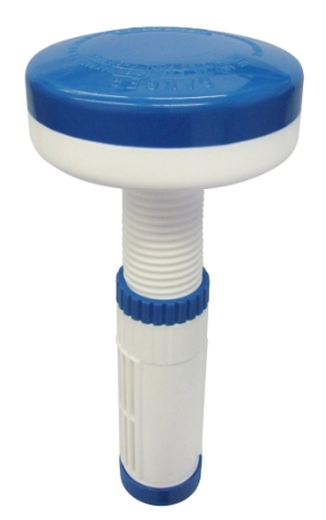 Blue/White 1" Tab Feeder Float Blue/White 1" Tab Feeder Float