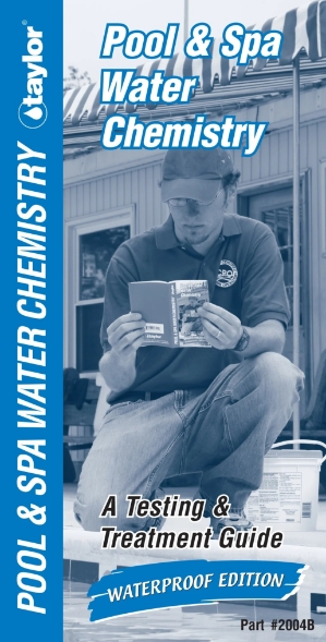 Booklet, Pool & Spa Water Chemistry, 2020 ed., English Booklet, Pool & Spa Water Chemistry, 2020 ed., English, 2004B