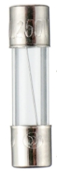 0.5 amp 250 volt 0.2 x 0.78 Inch Glass Tube Fuses 