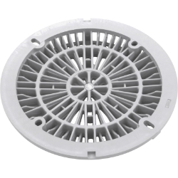 8" White Galaxy™ J-Z Style Fitting Drain Lid/Cover 8" White Galaxy™ J-Z Style Fitting Drain Lid/Cover, 25507-100-000, Grates, Pool Parts, Pool Supplies