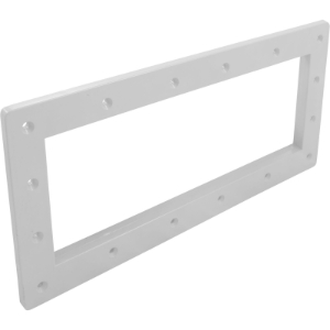 White Wide Skimmer Faceplate - 8-5/8" x 18.5" White Wide Skimmer Faceplate - 8-5/8" x 18.5", 25541-000-010, Pool Parts, Pool Supplies, Skimmer parts