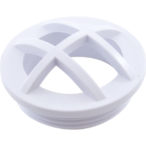 1.5" MPT White Safety Grate Insert Fitting 1.5" MPT White Safety Grate Insert Fitting
