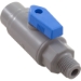 Ball Valve, Rola-Chem, Quick Connect, 3/8" Tubing x 1/4"mpt - 7125190