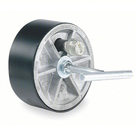 CHERNE Pipe Plug w/Bypass: Inside Pipe, For 10 in Pipe, Male 3/4 in NPT Bypass, Neoprene Plug CHERNE Pipe Plug w/Bypass: Inside Pipe, For 10 in Pipe, Male 3/4 in NPT Bypass, Neoprene Plug