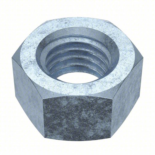 Hex Nut: Std Hex, 5/8"-11 Thread, 15/16 in Hex Wd, 35/64 in Hex Ht, Steel, Grade 5 Hex Nut: Std Hex, 5/8"-11 Thread, 15/16 in Hex Wd, 35/64 in Hex Ht, Steel, Grade 5, 38ZT01, Pool Parts, Flange Repair, Pool Supplies