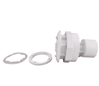 White Vinyl Liner Poly Storm Body Threaded No Insert Poly Storm, Inlets, Plumbing Supplies, Pool Supplies, Spa Supplies