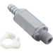 Check Valve, Rola-Chem, 3/8" Barb x 1/4"mpt, In-Line - 521170