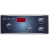 Overlay, BWG Duplex Digital, Jet/Blower/Light, LED Overlays, Spa Parts
