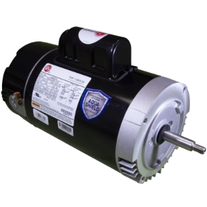 Motor, US Motor, 1.0hp, 2-Spd, 230v, 56JFr, C-Face, Full Rated, PE Motor, US Motor, 1.0hp, 2-Spd, 230v, 56JFr, C-Face, Full Rated, PE, ASB2975, Pool Parts, Pump Motor, Pump Repair, Nidec, Pool Supplies