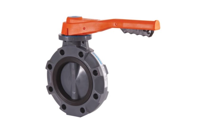 3" Butterfly Valve Lever Operated 
