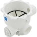 Body, Praher ABS 2" Side Mount Valves, 2"fpt, White - E-13-S2