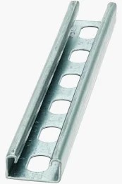 14 Gauge Green Coated Channel Strut, 13-16" X 1 5/8" (10 foot sections) Priced per foot Strut, 14 Gauge, plumbing equipment, Electric Equipment, Pool Supplies