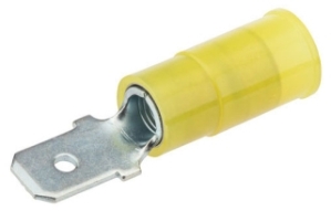 12-10 AWG VINYL INSULATED MALE DISCONNECT, 50 PC. PRO PACK 