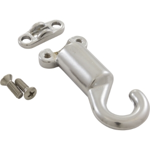 Rope Hook, Perma Cast, 3/8" - 1/2" Rope, Cleat Type, CPB Rope Hook, Perma Cast, 3/8" - 1/2" Rope, Cleat Type, CPB