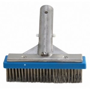 6'' Metal Back Stainless Steel Bristle Algae Brush Cleaning, Brushes, Aglae Brush, Stainless Steel Brush