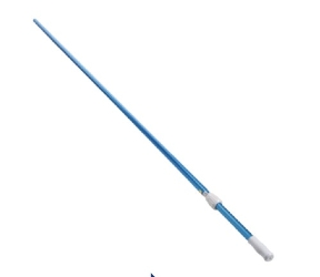 8 x 16 Aluminum 2 Piece Ribbed Basic Telescopic Pole with E-Z Lock Pole, 16 Aluminum Telescopic Pole